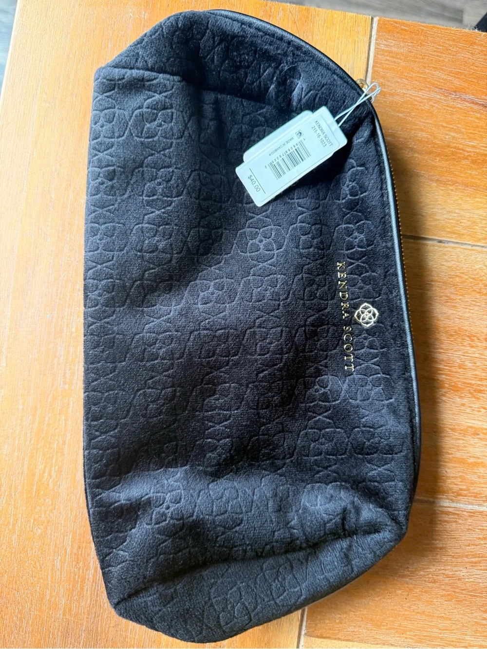 Kendra Scott Large Filigree Cosmetic Case - Black
